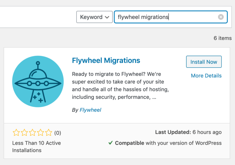 Flywheel migrations plugin