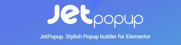 Jet popup by Crockoblock- stylish popup builder for Elementor