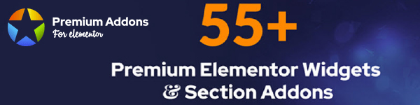 Premium addons- 55 premium Elementor widgets