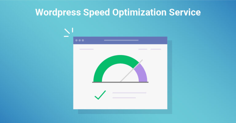 Speed up your with a website with our WordPress speed optimization service
