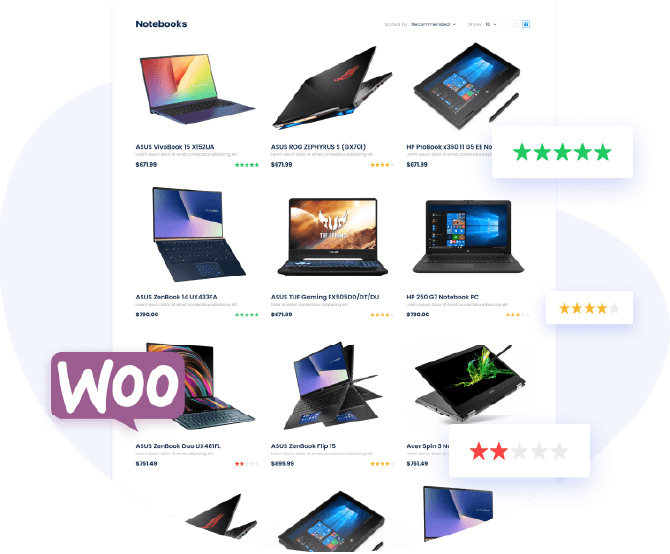 Jet reviews woocommerce integration